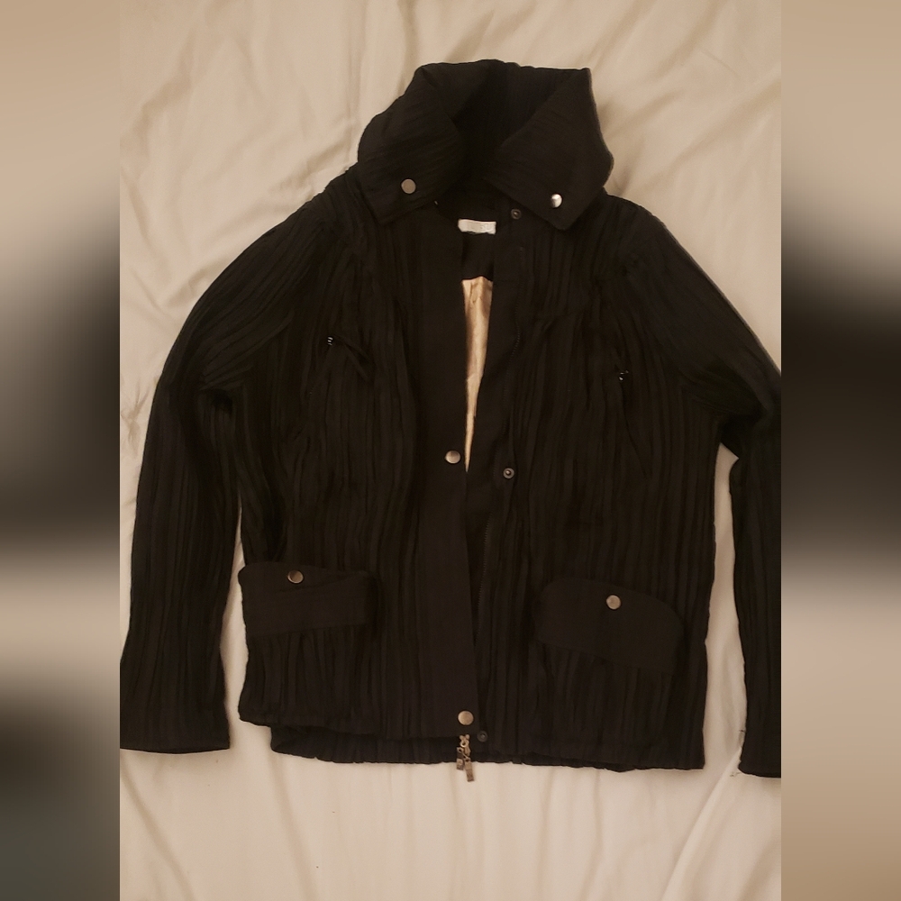 Women's Classic Black Utility Jacket